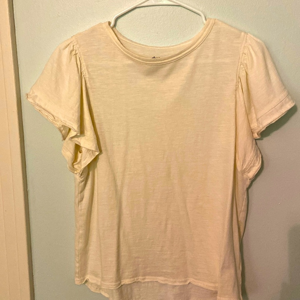 Flutter Sleeve Top